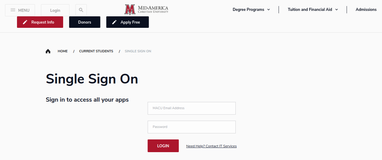 MACU Login