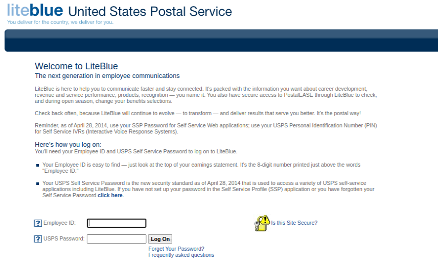 liteblue usps login