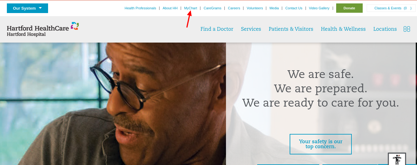 Hartford Hospital MyChart Login