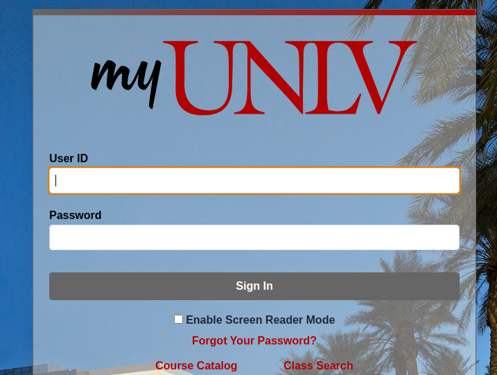 myunlv logo