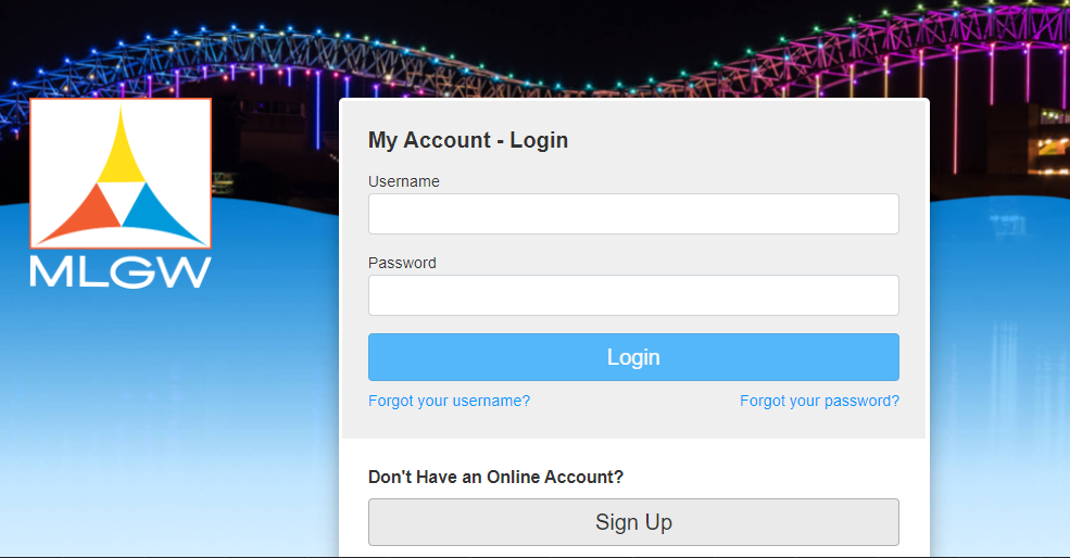 MLGW Login