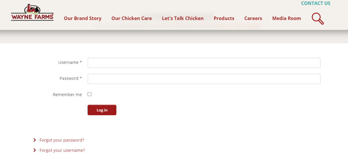 Wayne Farms Login