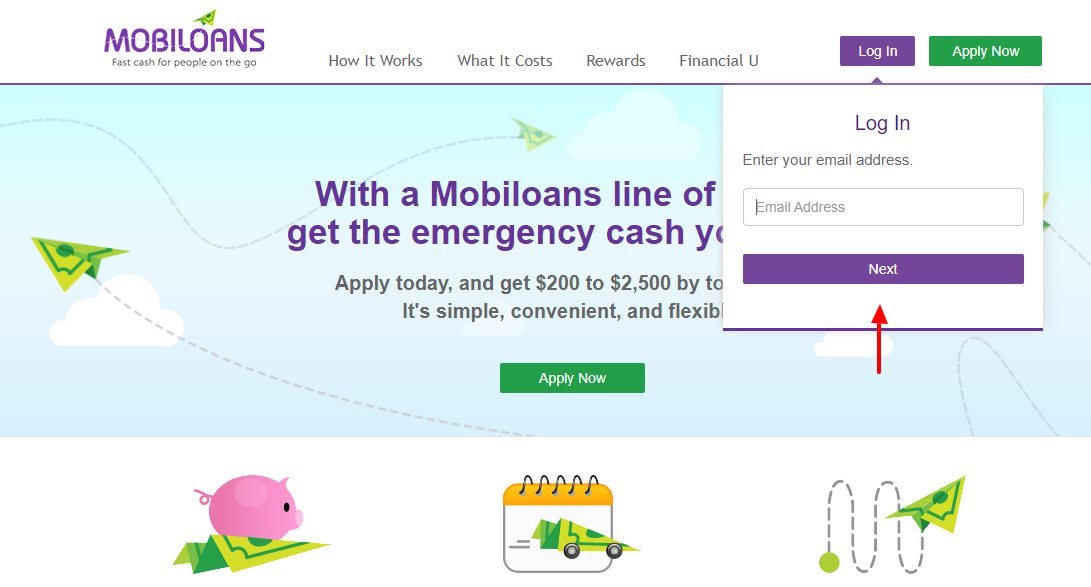 mobiloans login