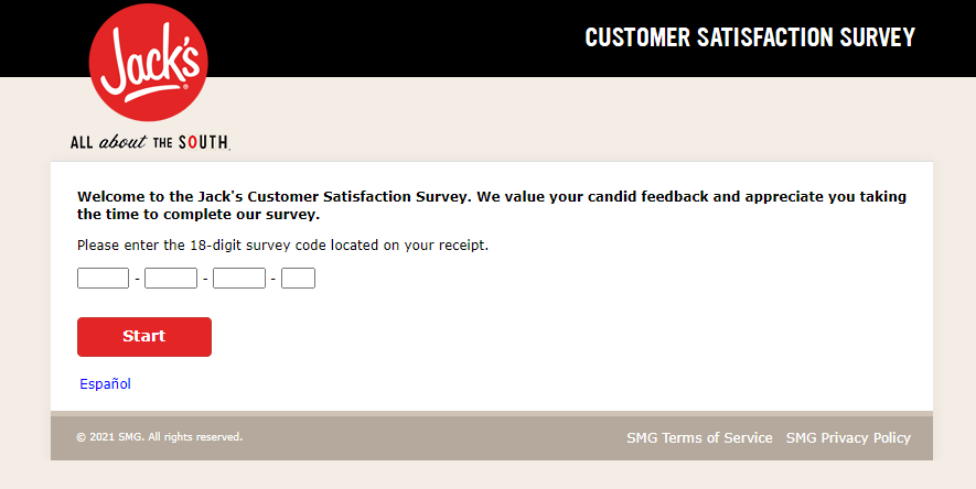 jacks feedback smg survey